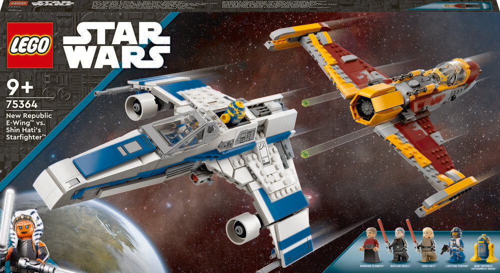 75364 LEGO Star Wars™ Den Ny Republiks E-wing™ mod Shin Hatis™ stjernejager