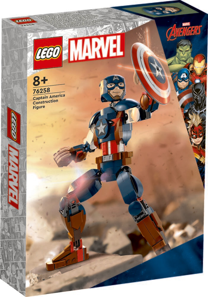 76258 LEGO Super Heroes Marvel Byg Selv-Figur Af Captain Ame