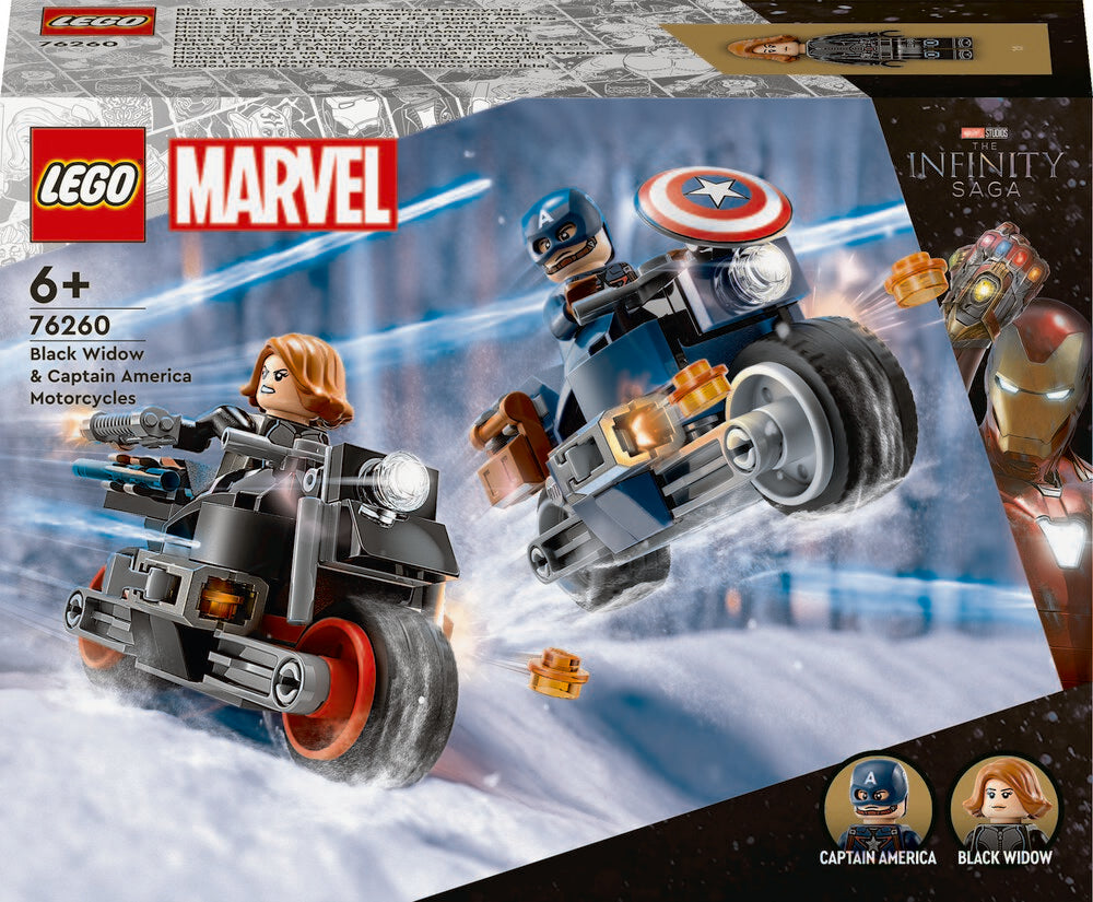 76260 LEGO Super Heroes Marvel Black Widow Og Captain Americ