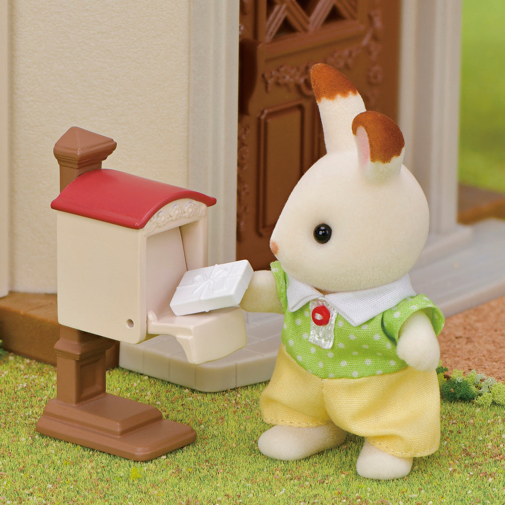 Sylvanian Families Byhus med Lys - med hemmeligt loftsrum