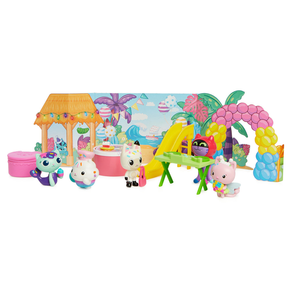Gabby's Dukkehus Pandy Paw's Birthday Figure Set
