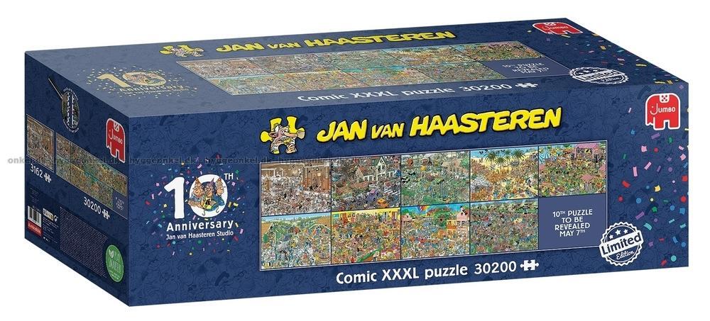 JvH XXXL Puslespil 10 Års Jubilæum 30.200 brikker