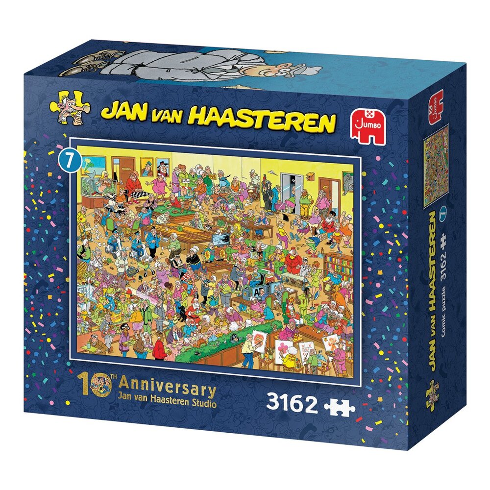 JvH XXXL Puslespil 10 Års Jubilæum 30.200 brikker