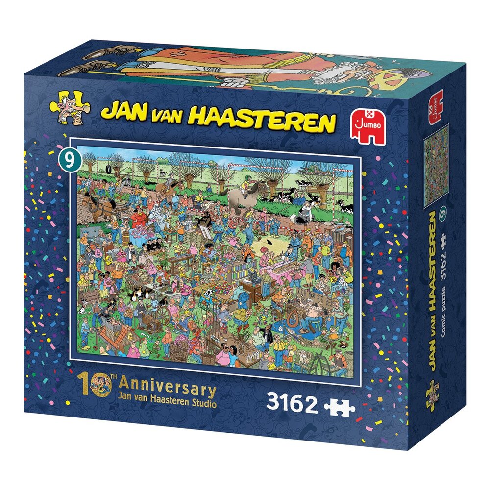 JvH XXXL Puslespil 10 Års Jubilæum 30.200 brikker