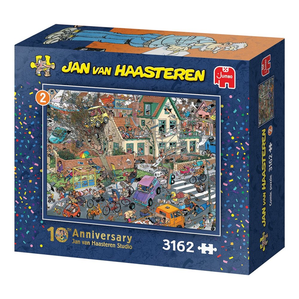 JvH XXXL Puslespil 10 Års Jubilæum 30.200 brikker