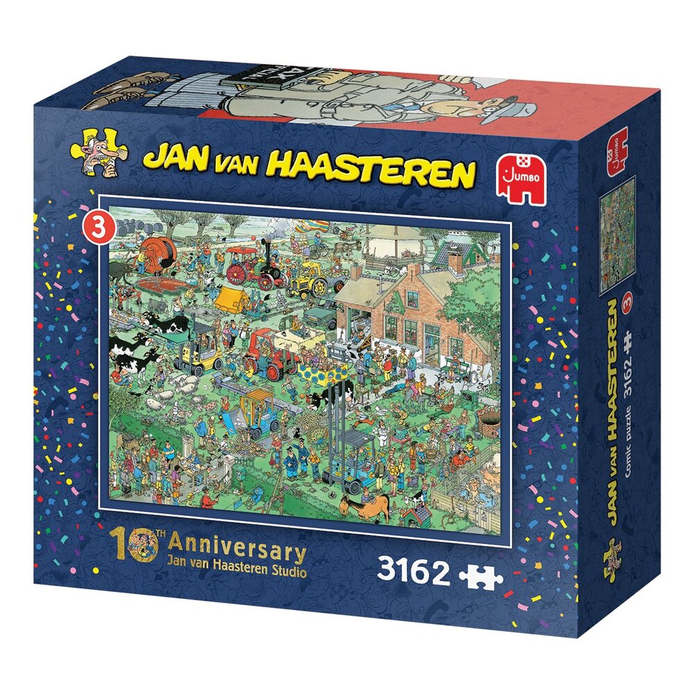 JvH XXXL Puslespil 10 Års Jubilæum 30.200 brikker
