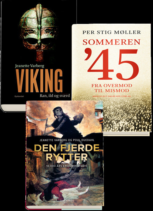3 historie-bestsellere pakke
