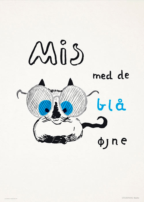 Plakat, Mis med de blå øjne 2