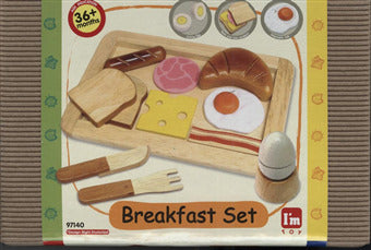 Legemad i træ - Morgenmad