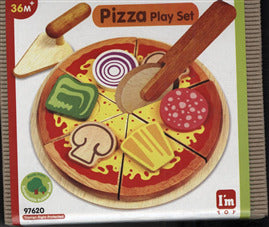 Legemad i træ - Pizza
