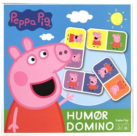 Gurlli Gris - Firkantede Spil - Humør Domino - x