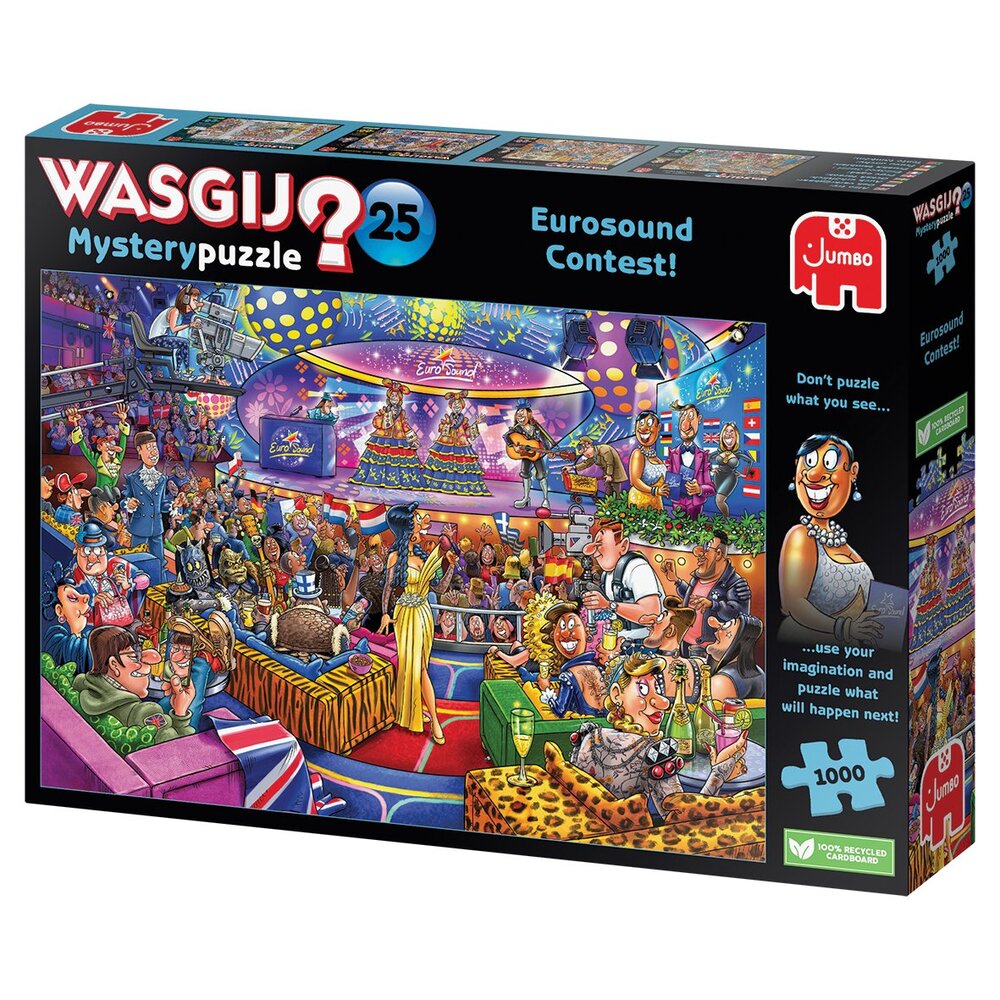 Wasgij Mystery 25 Eurosound contest! 1000 brikker