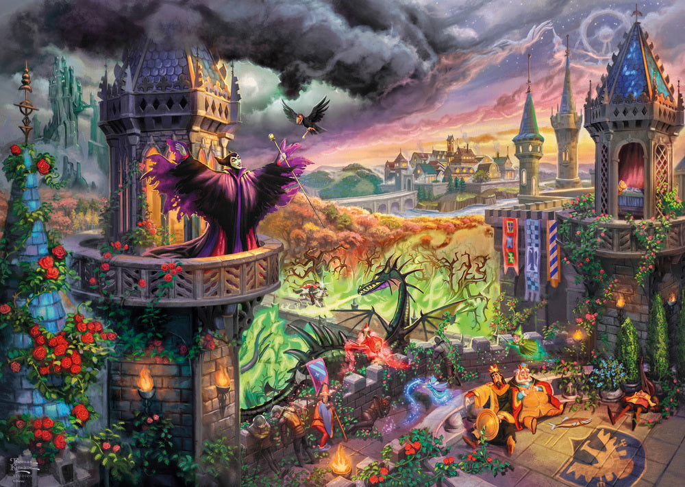 Puslespil Disney Maleficent 1000 brikker