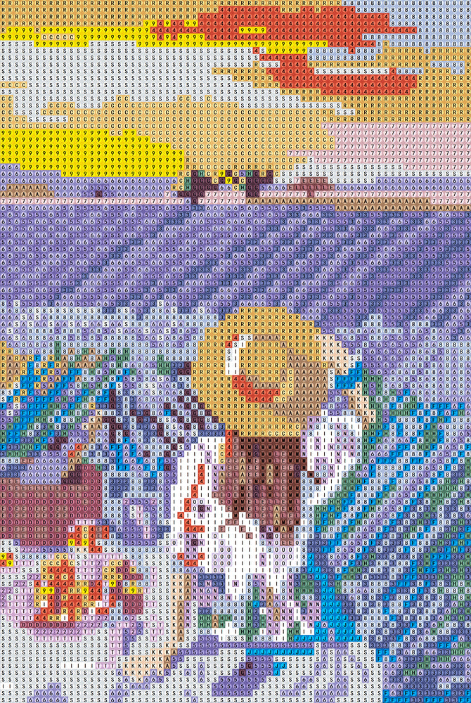 Diamond Art Lavendelmark 20 x 30 cm