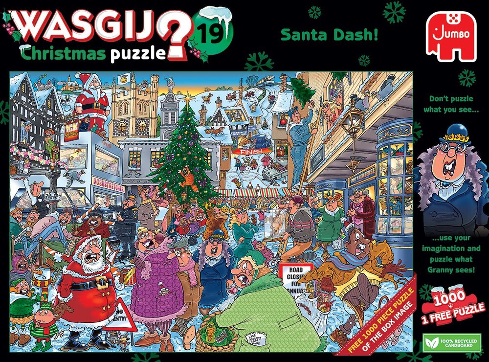 Wasgij Christmas 19 2x1000 brikker