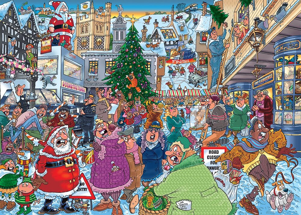 Wasgij Christmas 19 2x1000 brikker