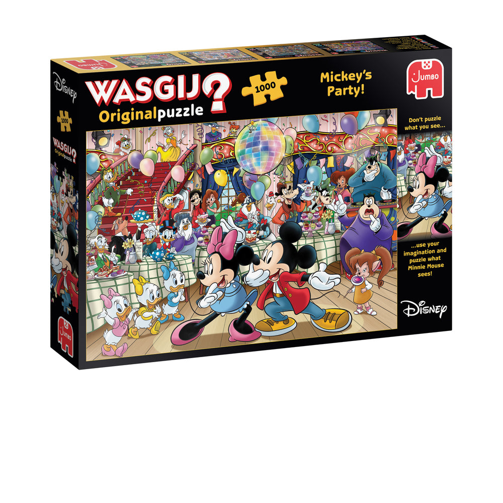 Puslespil Wasgij original Disney Mickey's Party! 1000 brikker