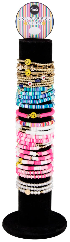 Armbånd TINKA Colourful Life 36 STK ASST