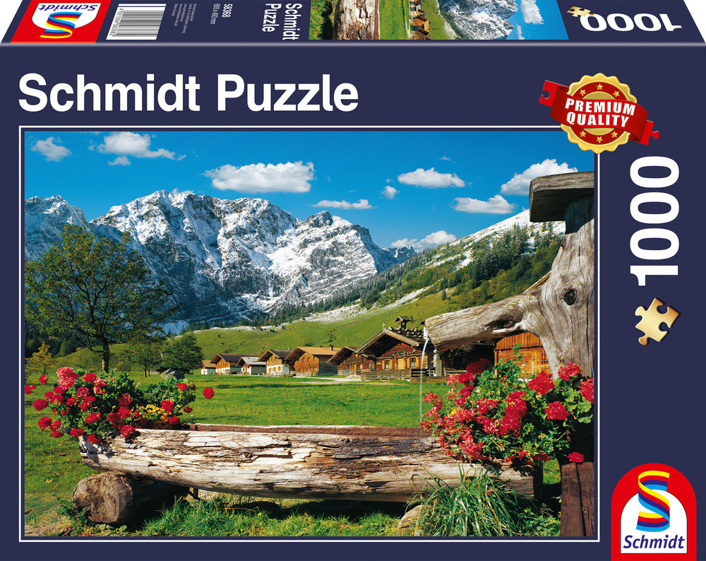 Puslespil Mountain paradise 1000 brikker