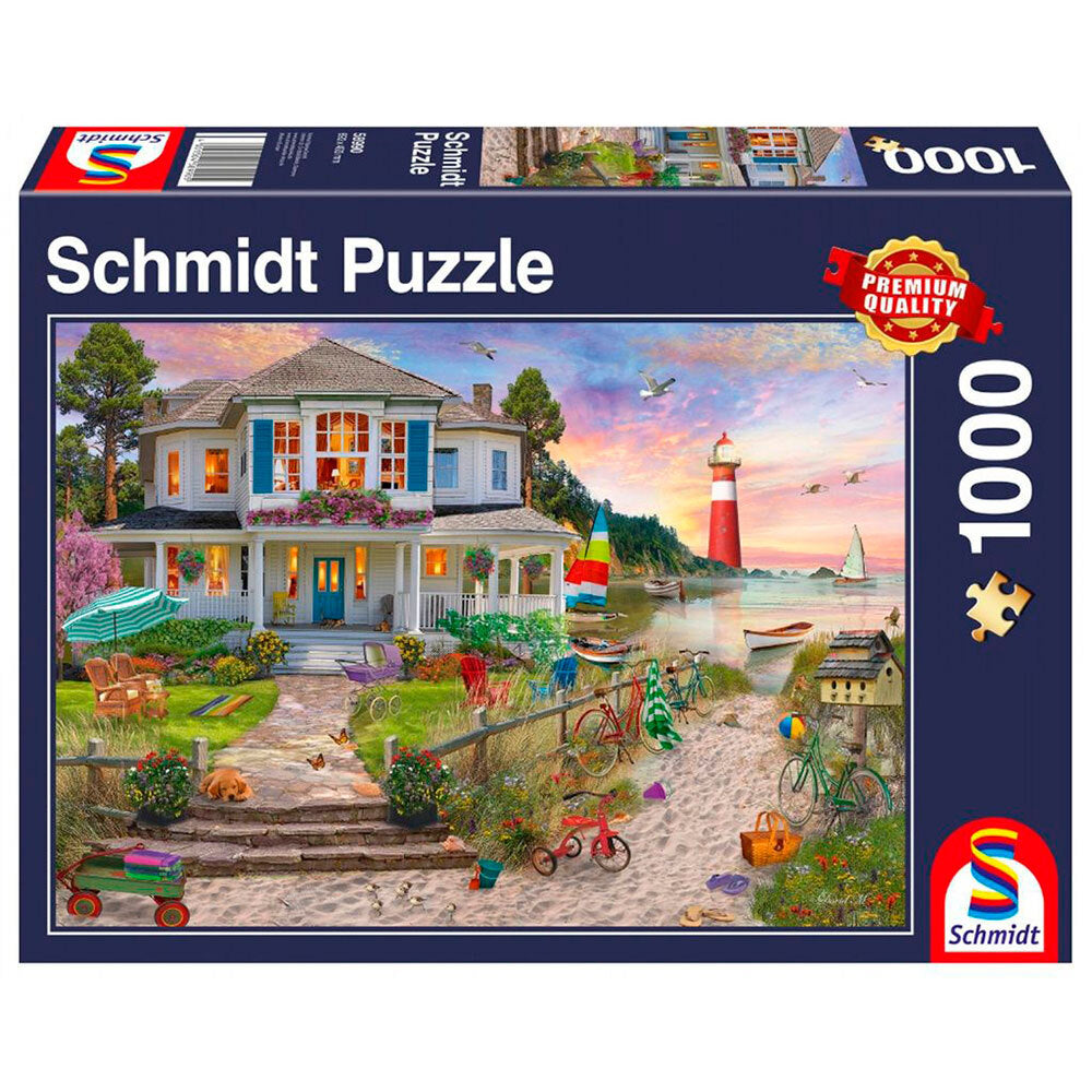 Puslespil The beach house 1000 brikker