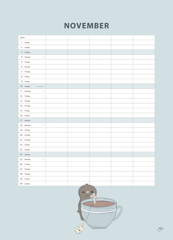 Familiekalender 2024