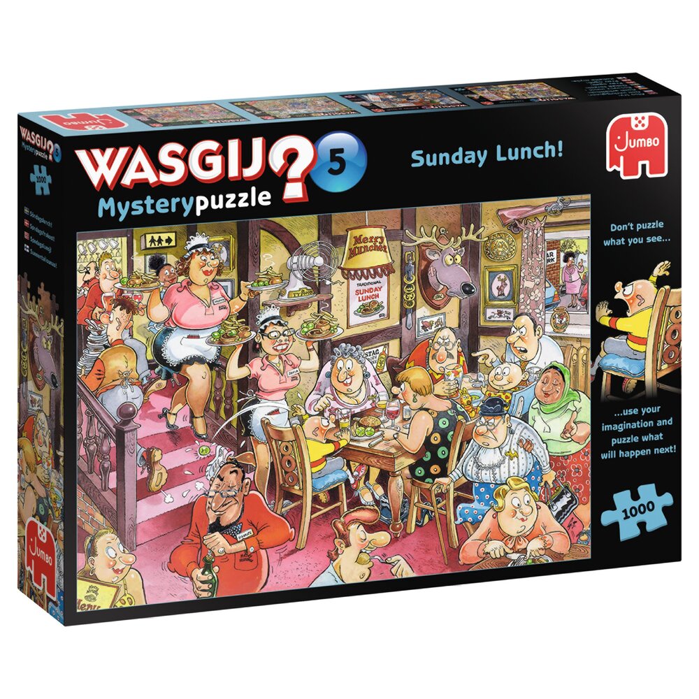 PUSLESPIL Wasgij Mystery 5 1000 brikker