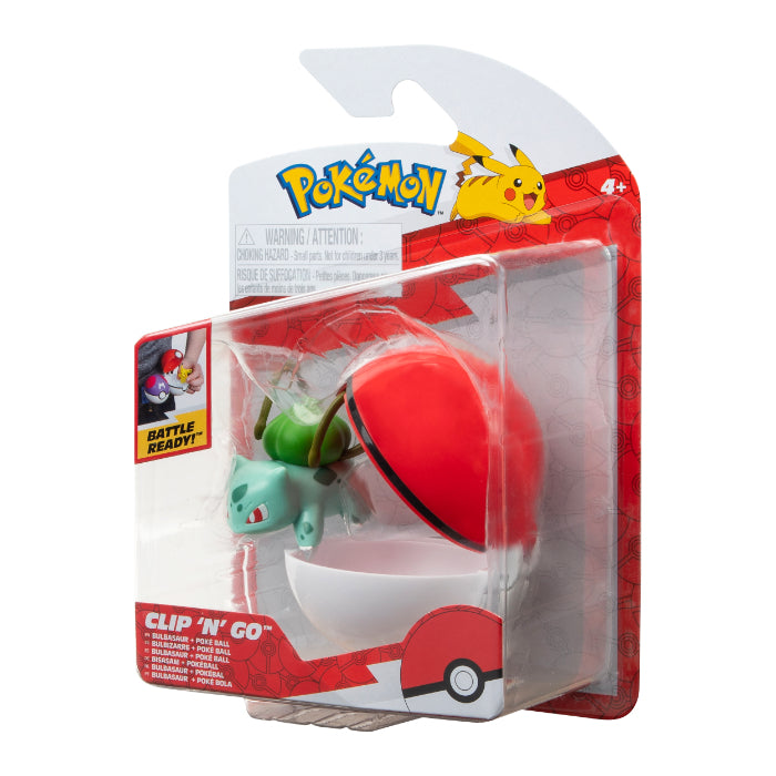 Pokémon Clip 'N Go Bulbasur and Poke Ball