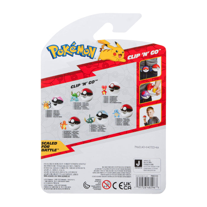 Pokémon Clip 'N Go Squirtle and Poke Ball