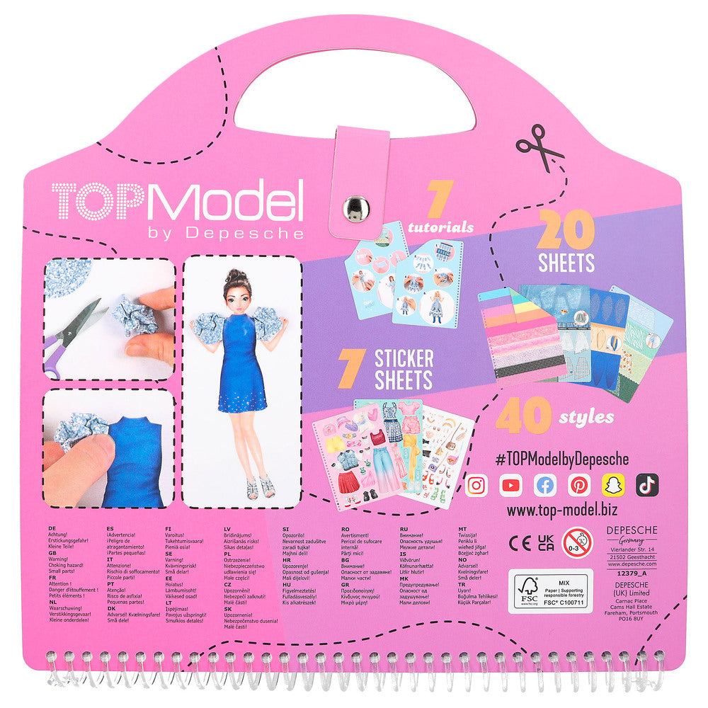 TOPModel Collagebog Dress Me Up