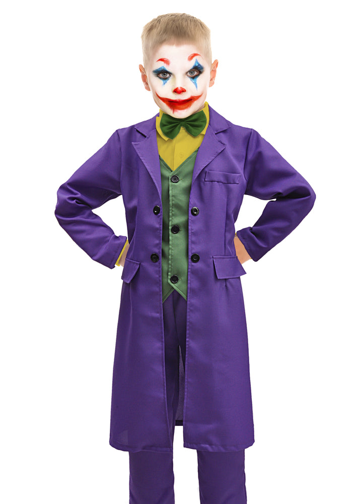 D2 Joker kostume str. 8-10 år