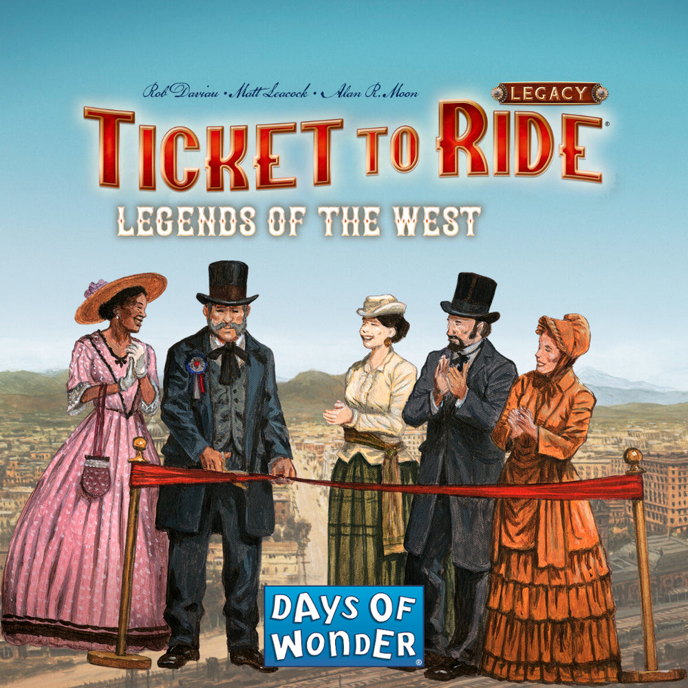 Ticket to Ride Legacy Legends of the West