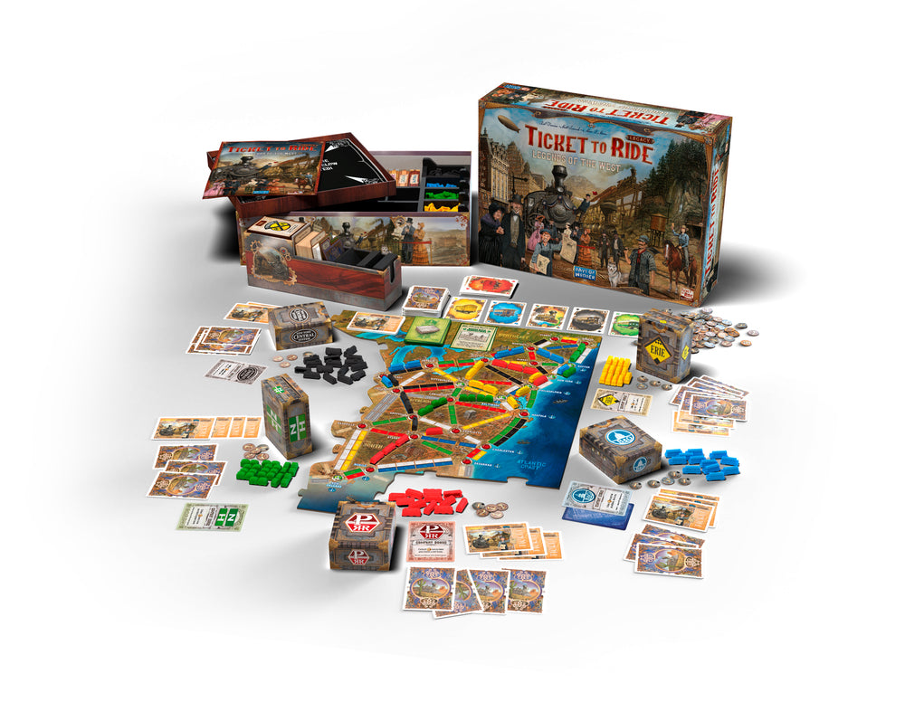 Ticket to Ride Legacy Legends of the West