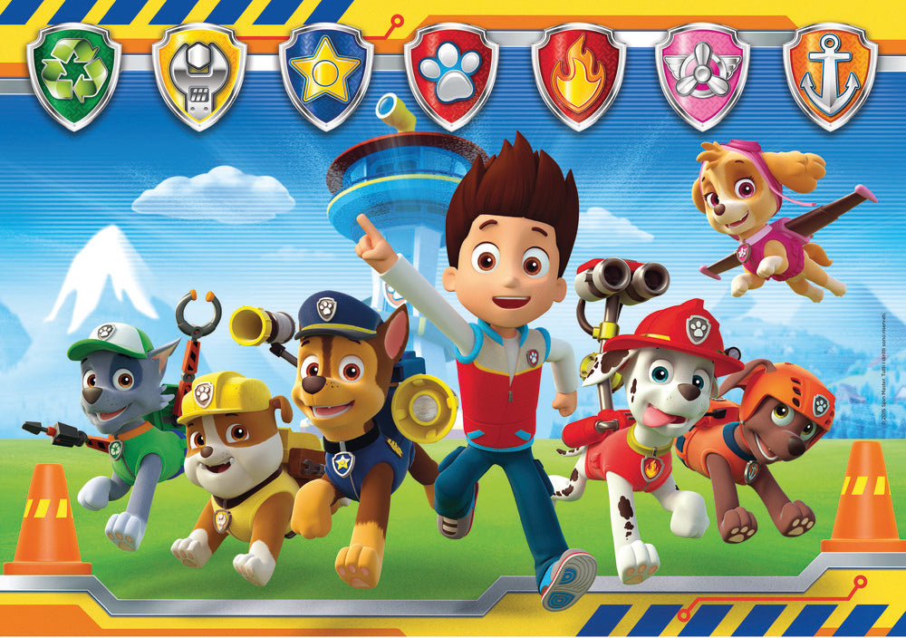 Puslespil Paw Patrol 1, 3 X 48 brikker