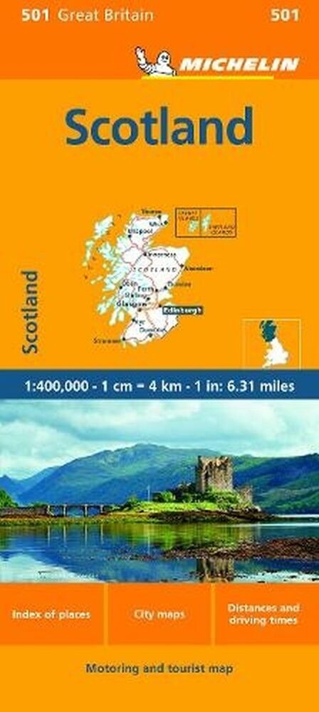 Michelin Great Britain Blad 501: Scotland