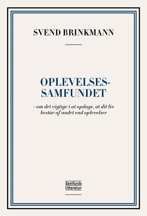 Oplevelsessamfundet