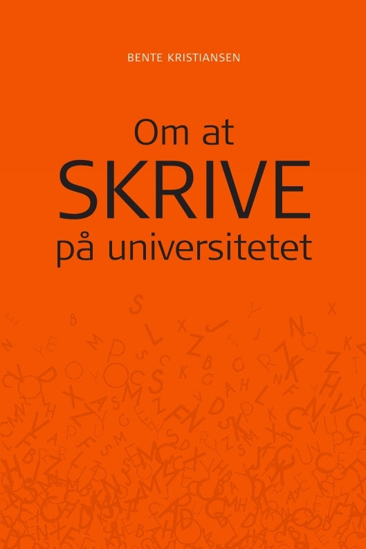 Om at skrive på universitetet