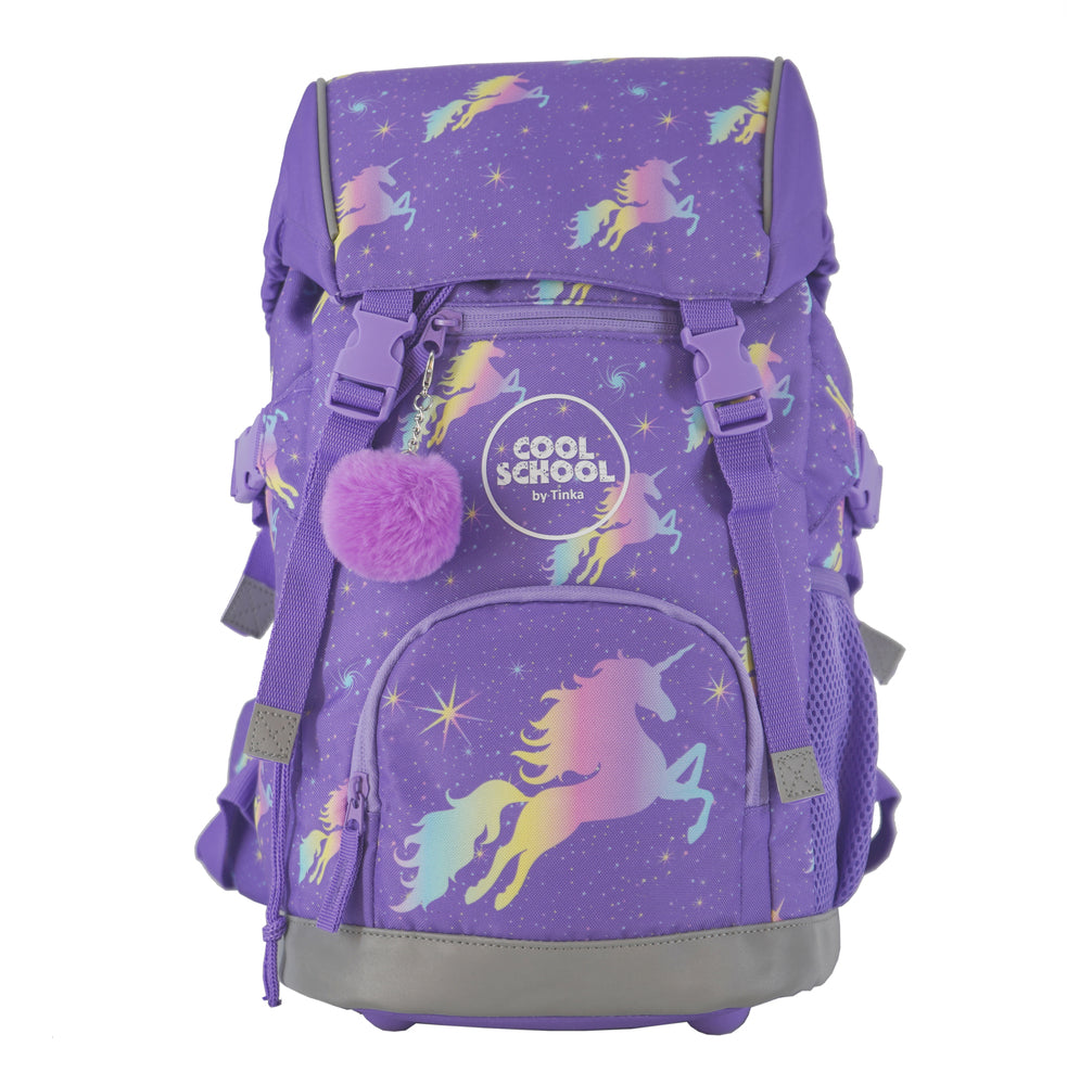 Tinka Unicorn lilla 22 L. m/regnslag