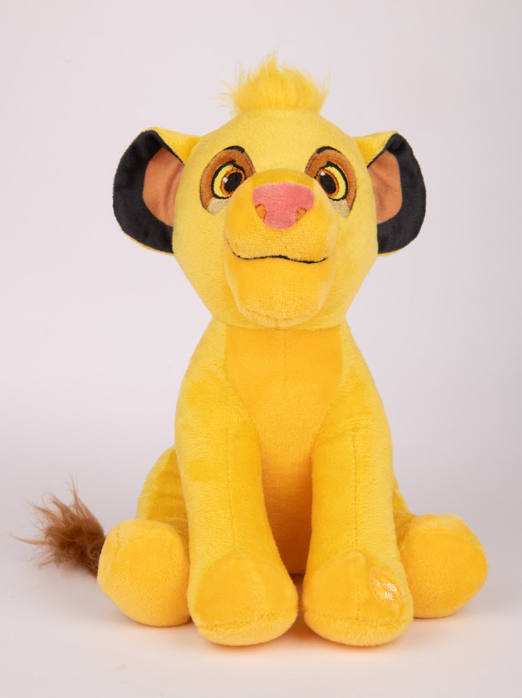 Simba siddende bamse med lyd 20 cm
