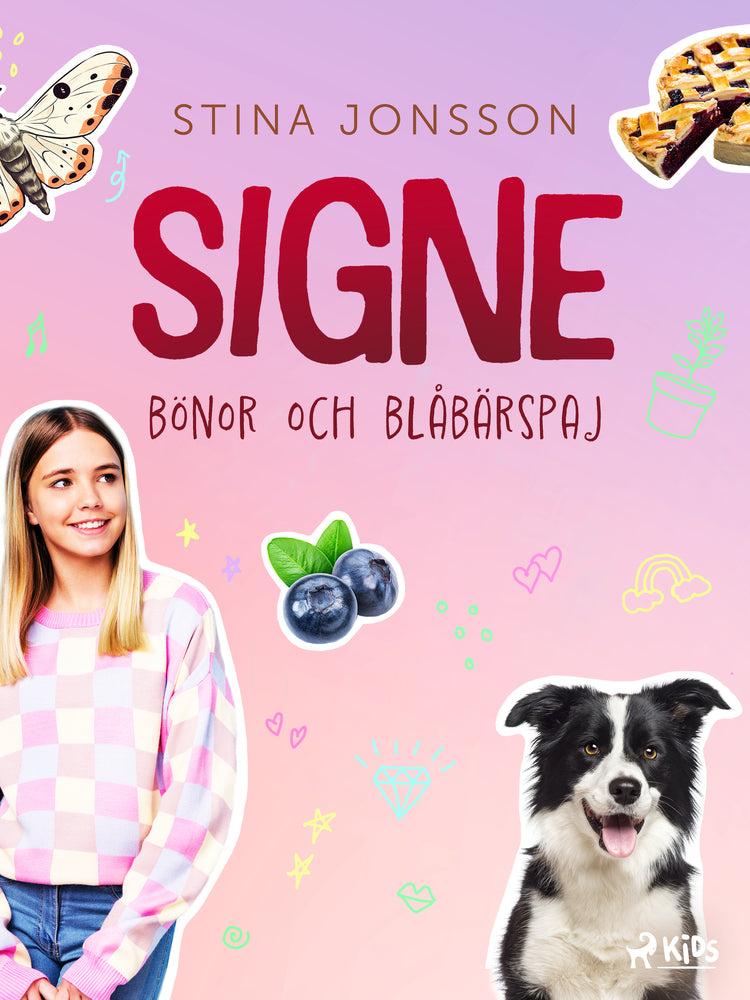 Signe: bönor och blåbärspaj
