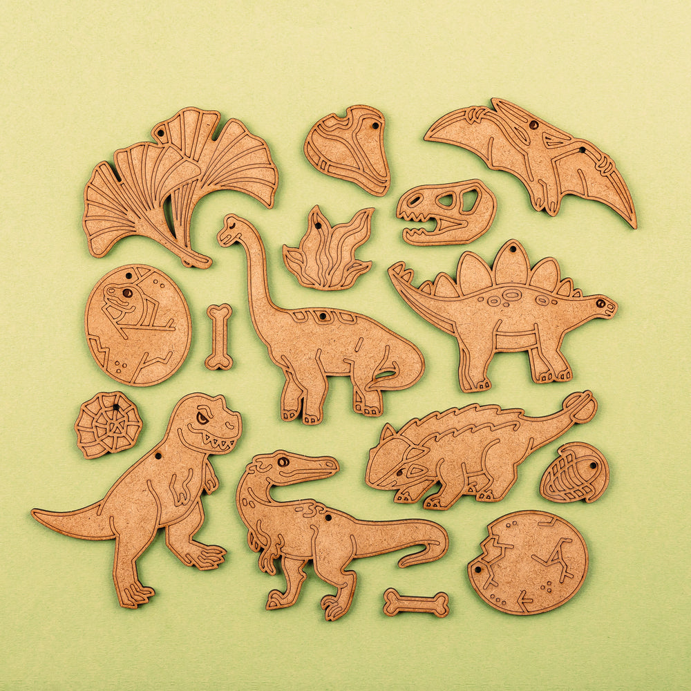 Dinosaur Forhistoriske Opdagelser 16 stk