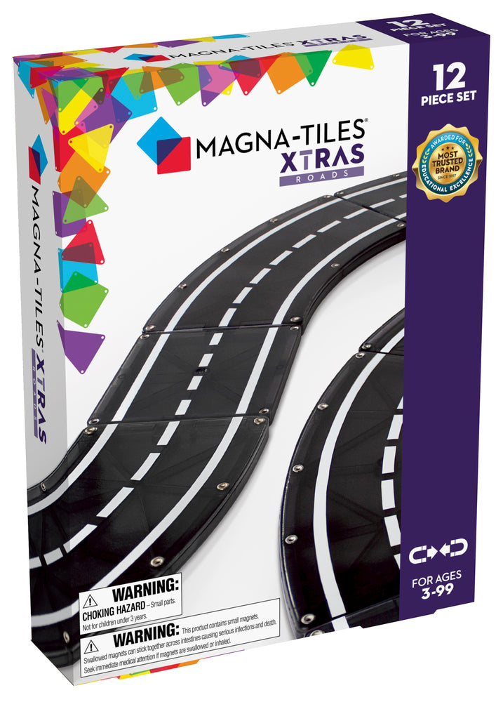 D2 MAGNA-TILES XTRAS Roads 12 stk