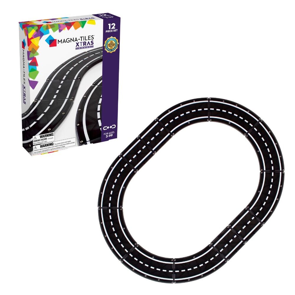 D2 MAGNA-TILES XTRAS Roads 12 stk