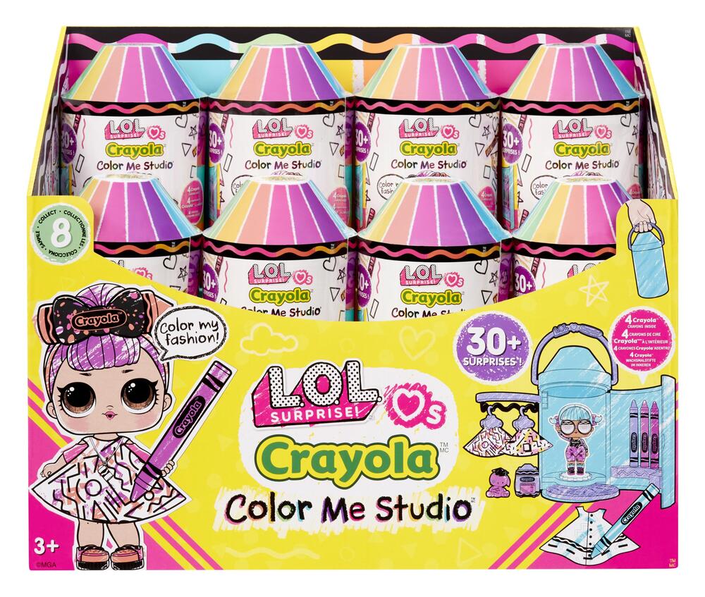 L.O.L. Surprise! Loves CRAYOLA Tots Color Me Studio