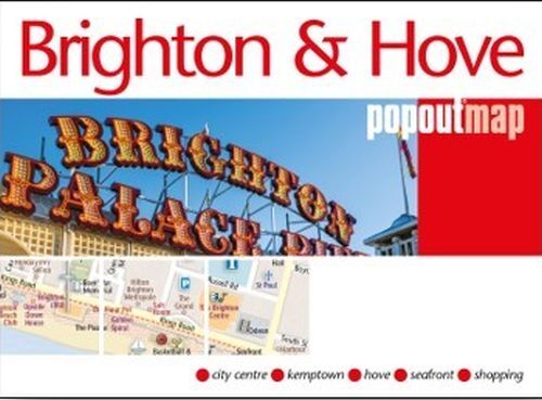 Brighton And Hove Popout Map