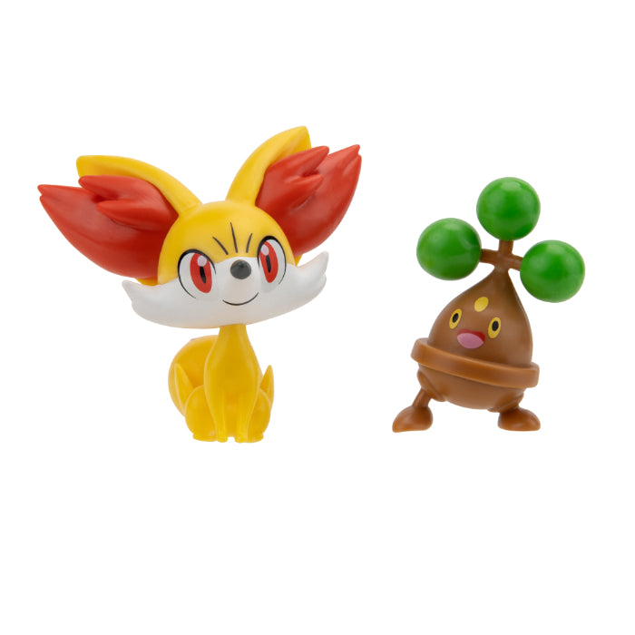 Pokémon Battle Figure 2-PAK Fennekin & Bonsly