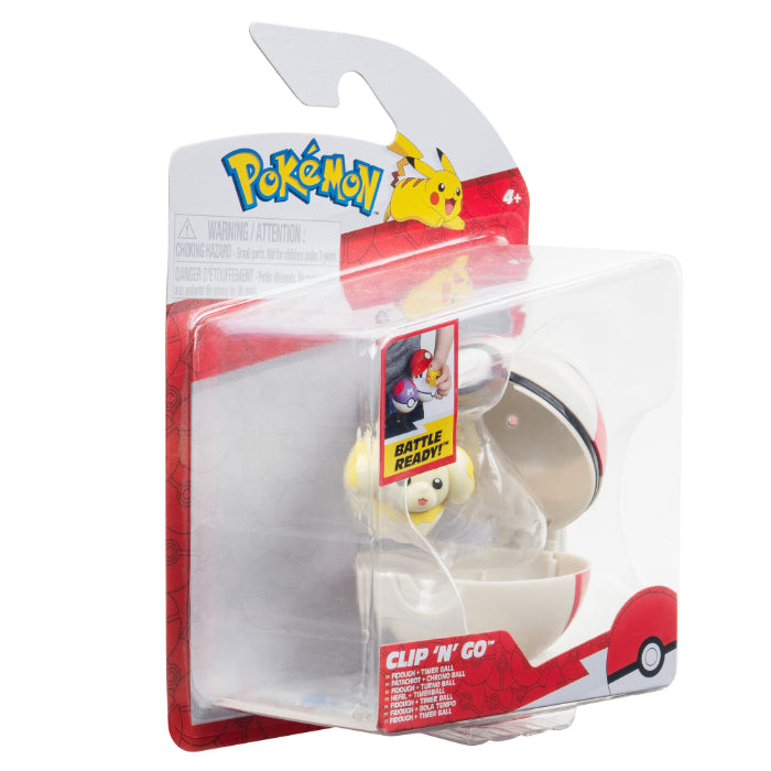 Pokémon Clip 'N Go FIDOUGH AND POKE BALL