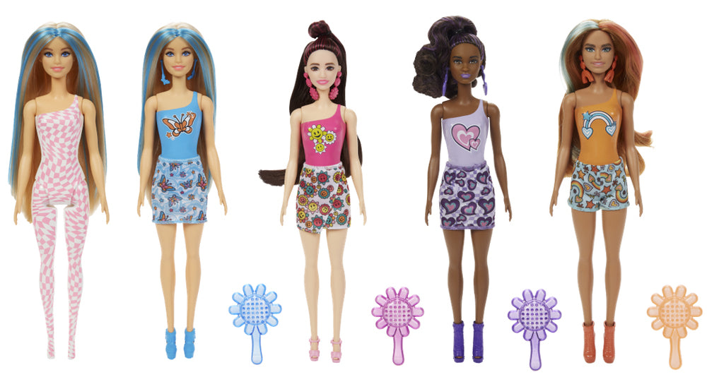 Barbie Color Reveal Rainbow Groovy Series