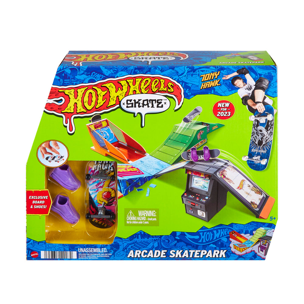Hot Wheels Skate Drop-In Legesæt ass