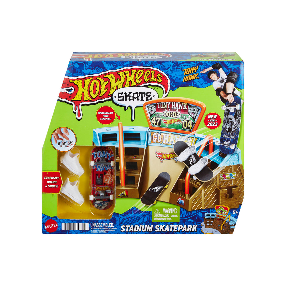Hot Wheels Skate Drop-In Legesæt ass
