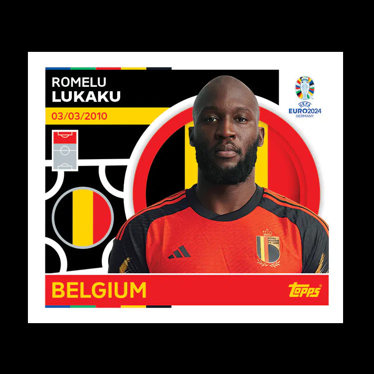 EURO 2024 STICKERS ECO PACK